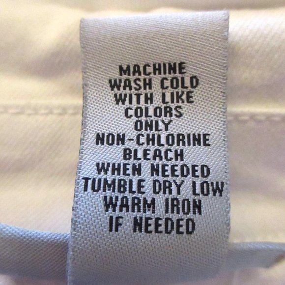 Catherines Women's Plus Size White Jean Style Jacket, Eyelet, Pockets, Size 1X - Picture 12 of 13